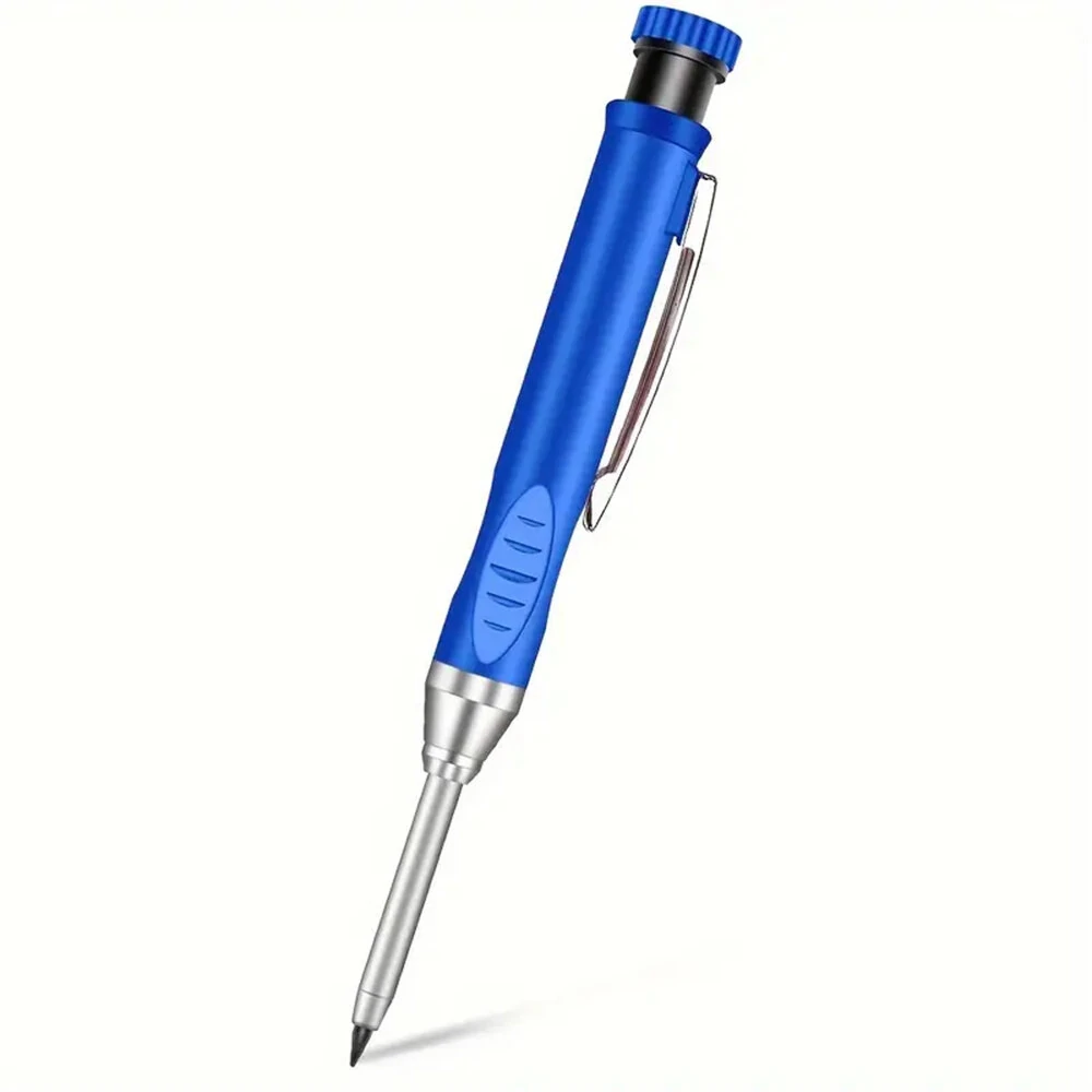Refillable Carpenter Pencil Set Woodworking Marking Pen Deep Hole Marker High Precision Mechanical Pencil for Accurate Craftsmanship and Drafting Essential Tool for Engineers Carpenters and Architects — view 9