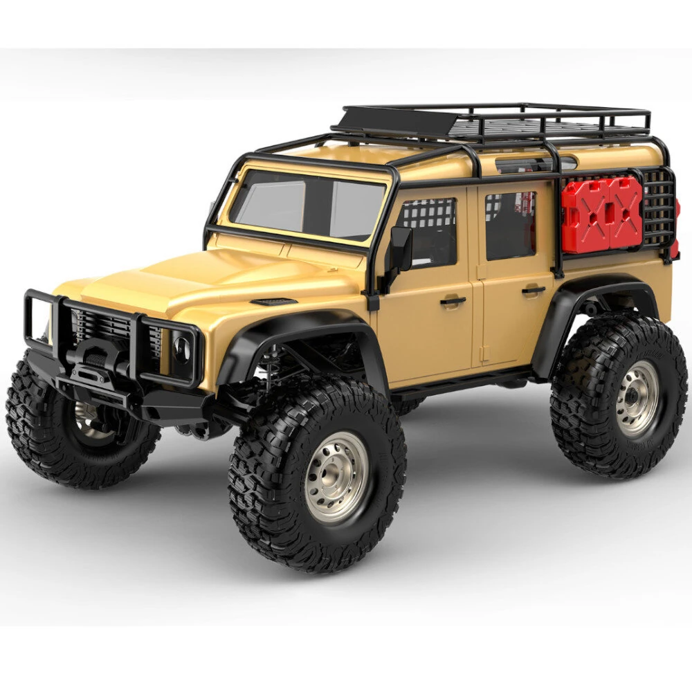 Remo Hobby 1893-SL RTR 1/18 2.4G 4WD RC Car Rock Crawler Trail Rigs Truck Two Speed Metal Chassis Wheels LED Light Off-Road Climbing Vehicles Models Toys — view 4