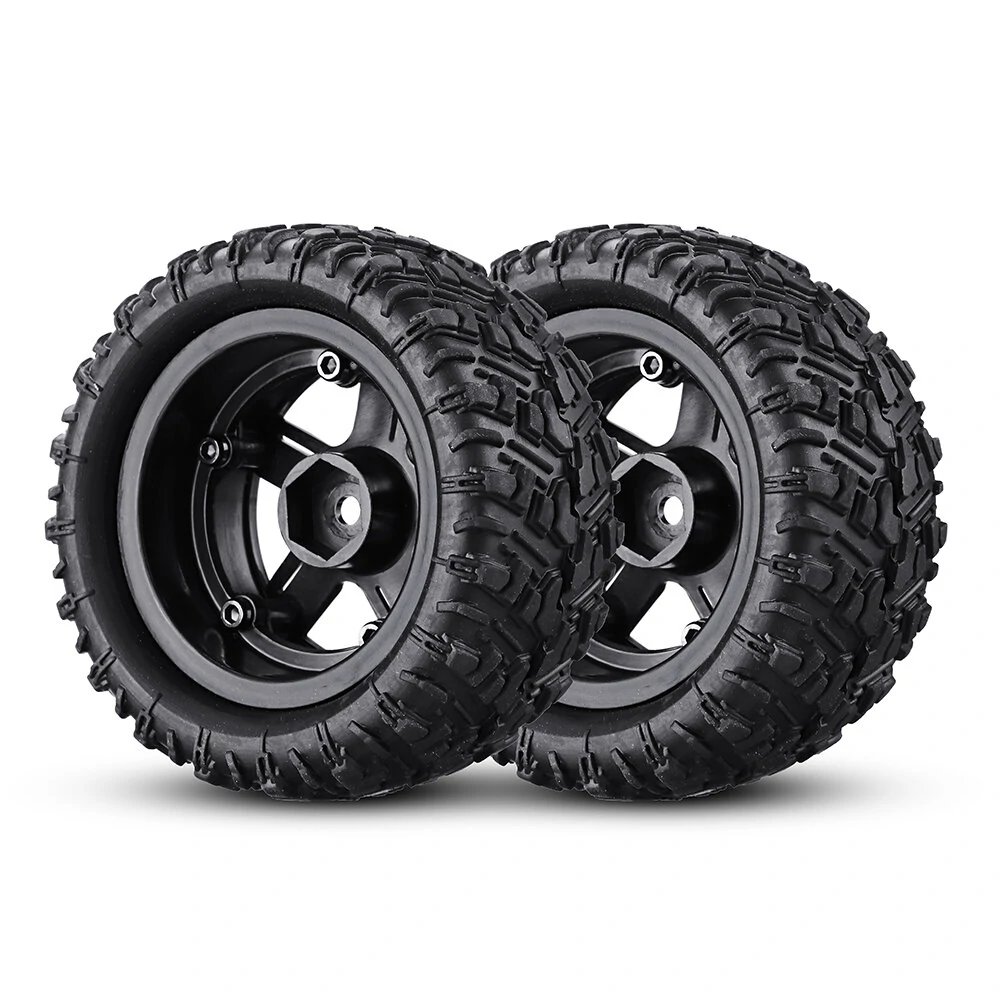 Remo P6973 Rubber RC Car Tires For 1621 1625 1631 1635 1651 1655 RC Vehicle Models — Remo