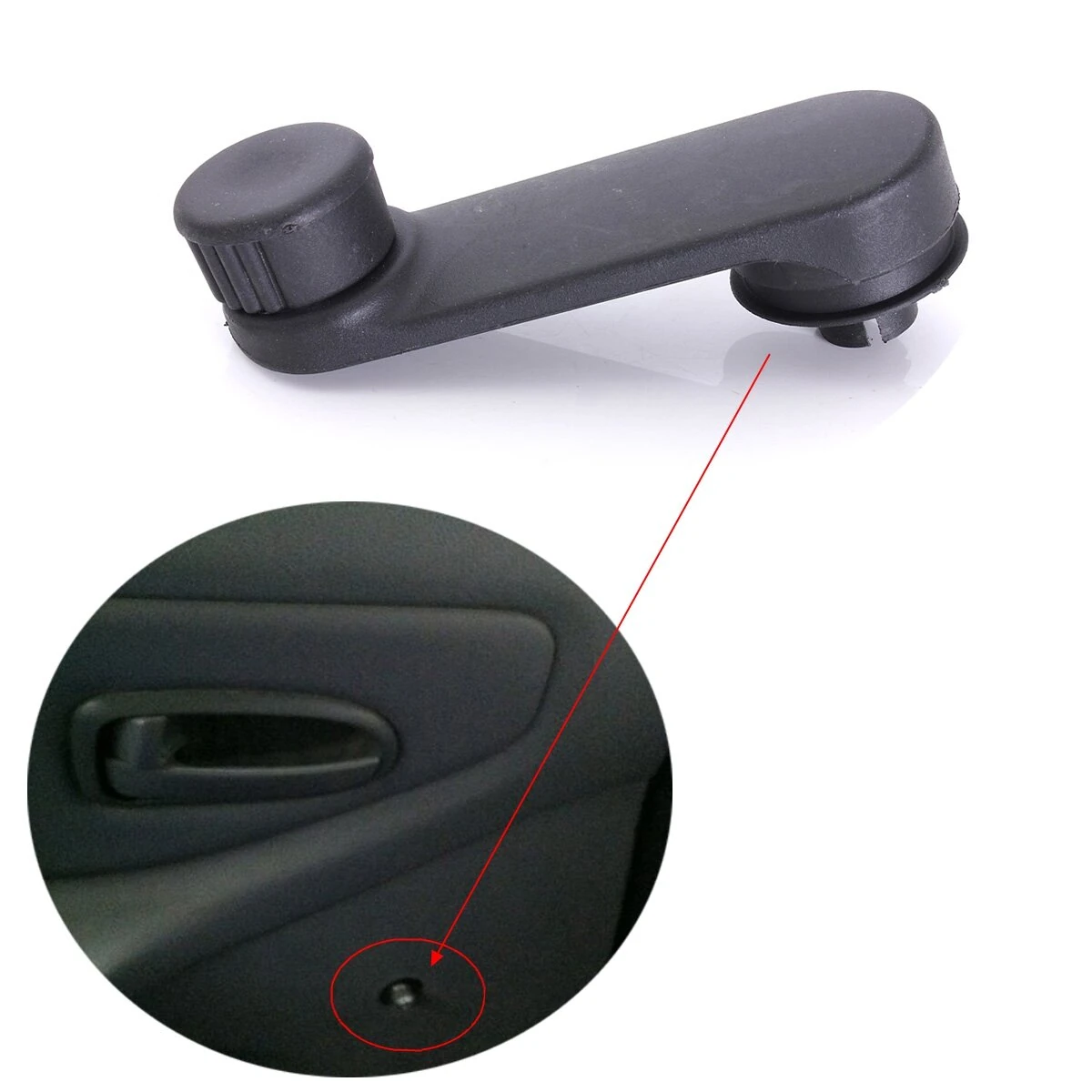 Replaccement Window Winder Handle 3500 For Vauxhall Vivaro 1998-2006 — view 5