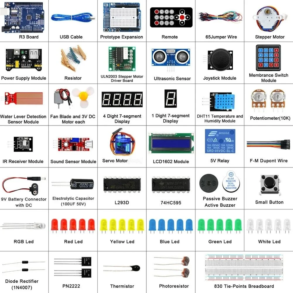 RFID UNOR3 Microcontroller For Starter Kit DIY Electronic Kit Power Module Accessories Development Board — view 3