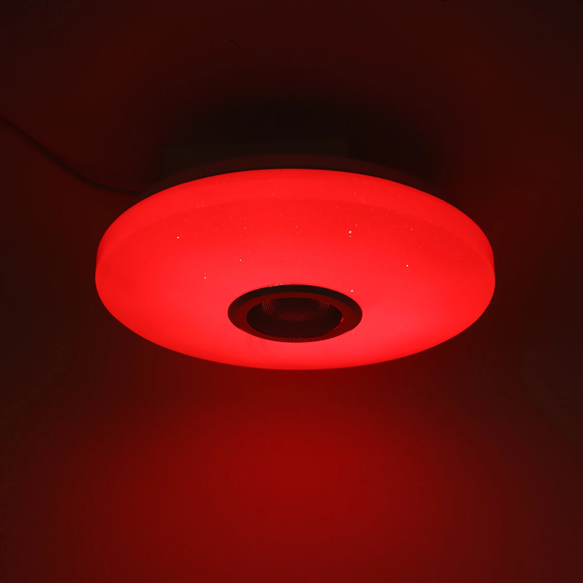 RGBW LED Ceiling Light Music Speaker Lamp Bluetooth APP + Remote Control Bedroom — view 5