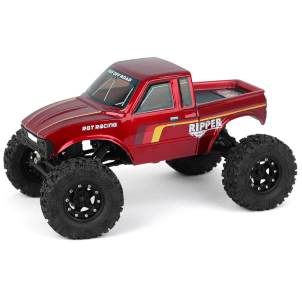 RGT 18800 RTR 1/18 2.4G 4WD Brushless LCG RC Car Two Speed Mechanical Shift Rock Crawler Off-Road Climbing Monster Truck Portal Axles Oil Filled Shocks metal Gears Hobbywing Power Vehicles Models Toys
