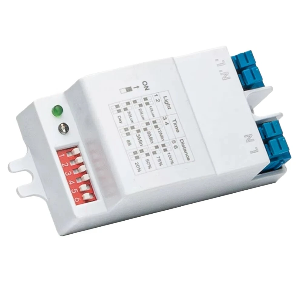 RH-D08 AC220V Microwave Radar Sensor 5.8GHz Adjustable High Sensitivity Motion Radar Sensor Module — Pricio