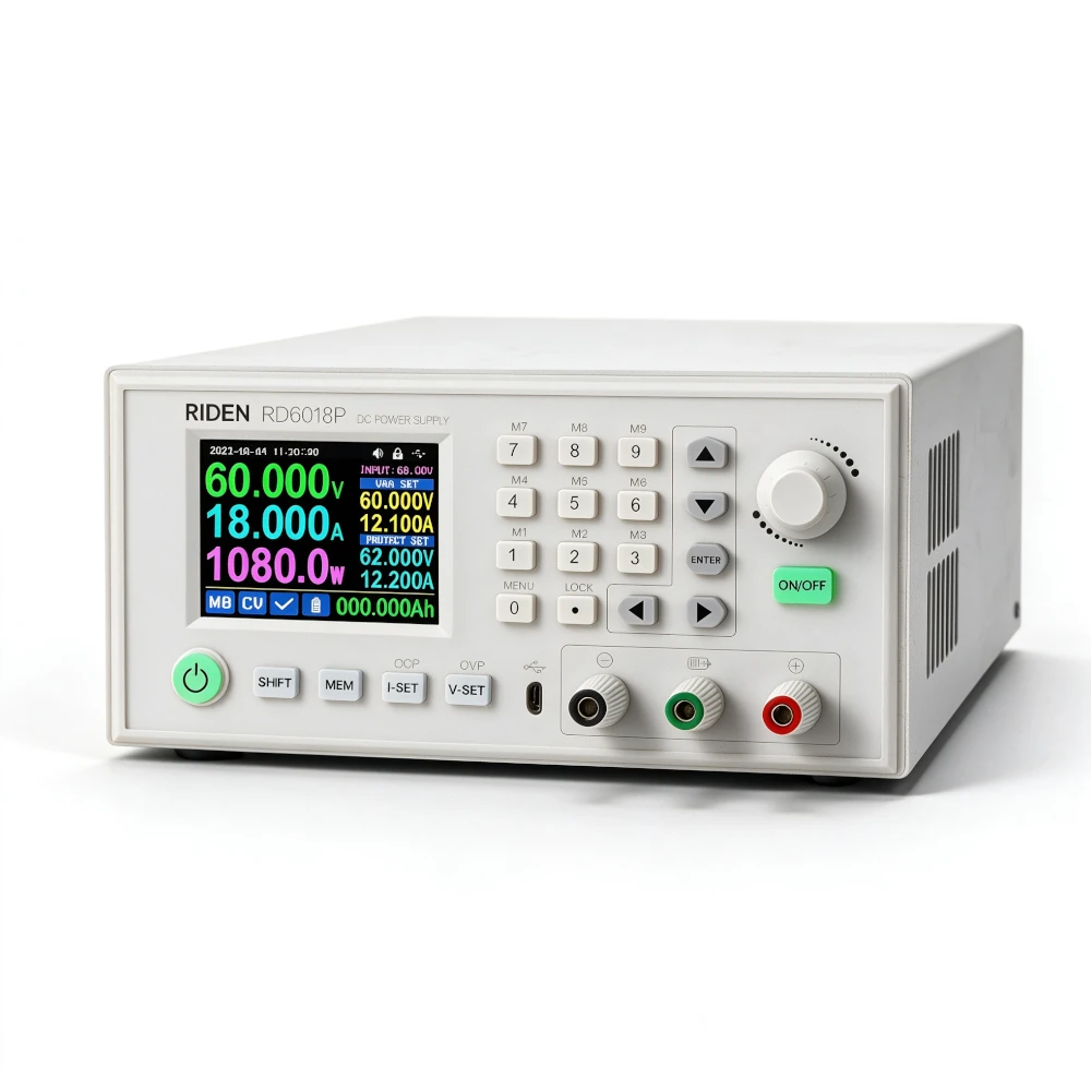 RIDEN RD RD6018P 1080W Completed Set 60V 18A AC to DC Digital Adjustable Lab Bench Power Supply for Repair CNC Adjustable DC Regulated Power Supply — view 7