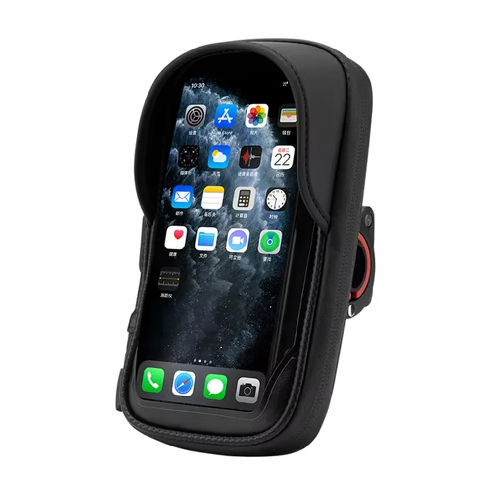 ROCKBROS B17-7 6.2'' Portable Touch Screen Phone Holder Bicycle Bag 360° Adjustable Waterproof Bike Front Frame Bag — view 10