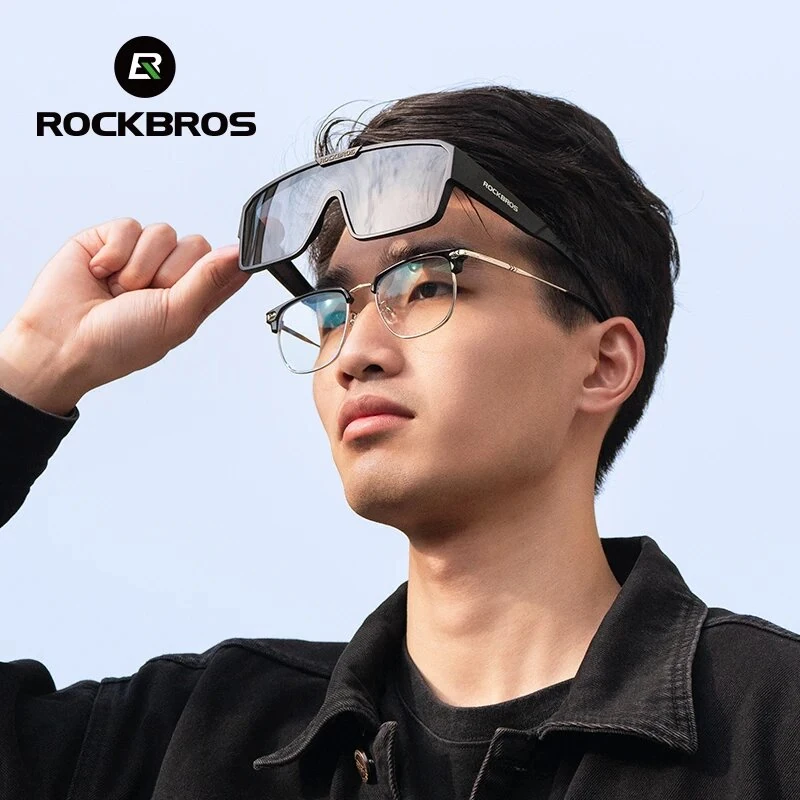 ROCKBROS Bike Glasses UV400 Protection Wear Sunglasses Men Women for Driving Fishing Hiking Cycling Multi-functional Eyewear — view 5