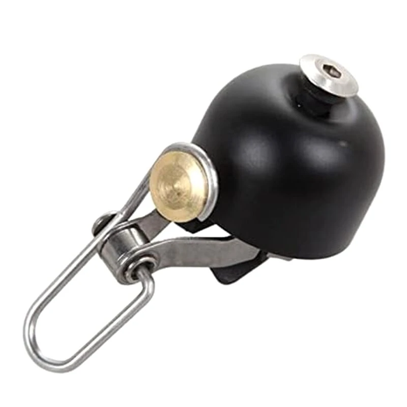 ROCKBROS Classical Stainless Bicycle Bell Horn Crisp Ringtone Melodious Sound Safety Mini Loud Bicycle Bell for Cycling — view 4