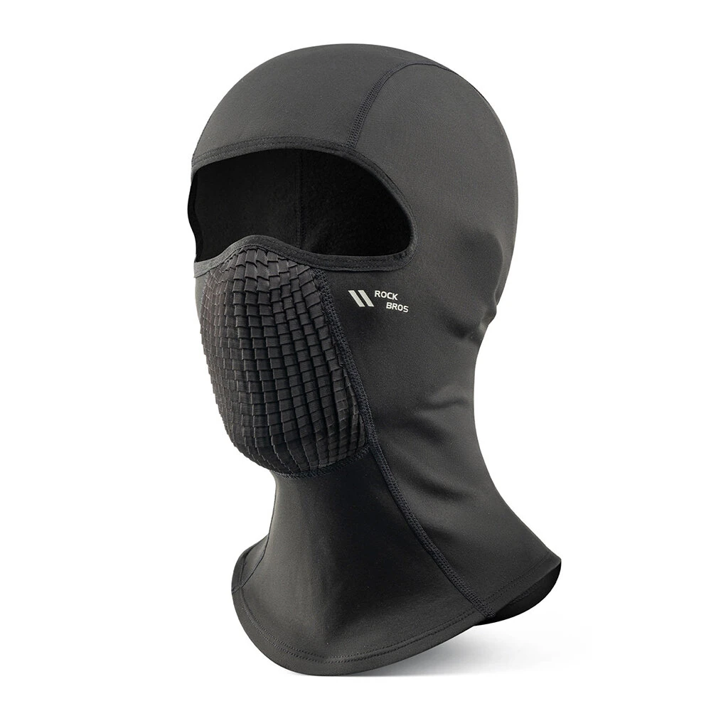 ROCKBROS Cycling Headwear Warm Windproof Head Mask Neck Cover High Elastic Comfy Bicycle Headgear for MTB Motorcycles E-Bike Helmet liner — ROCKBROS