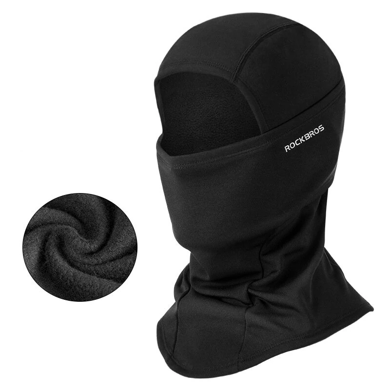 ROCKBROS Full Face Mask Warm Winter Scarf Balaclava Helmet Liner Fishing Skiing Hiking Bike Mask Windproof Breathable Headgear — view 2