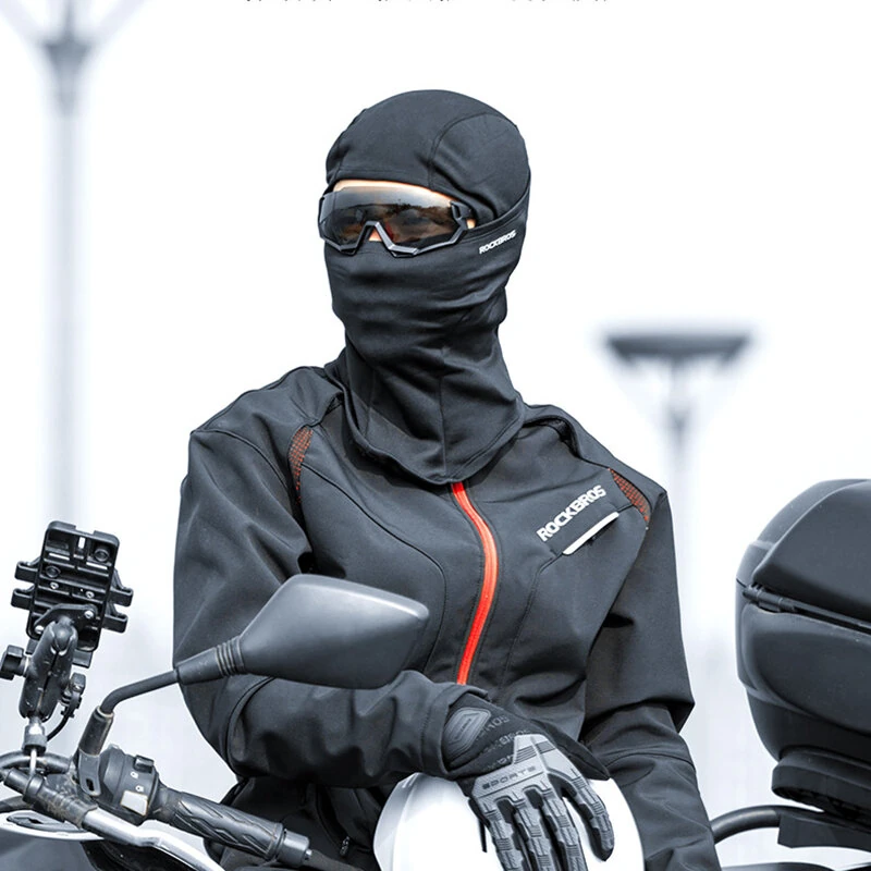 ROCKBROS Full Face Mask Warm Winter Scarf Balaclava Helmet Liner Fishing Skiing Hiking Bike Mask Windproof Breathable Headgear — view 7