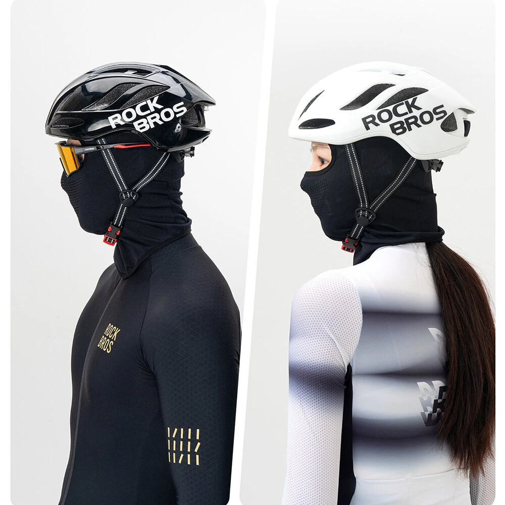 ROCKBROS High Elastic Comfy Cycling Headgear Full Face Motorcycle Mask Moisture-wicking Breathable Head Neck Cover for Outdoor Windproof — view 7