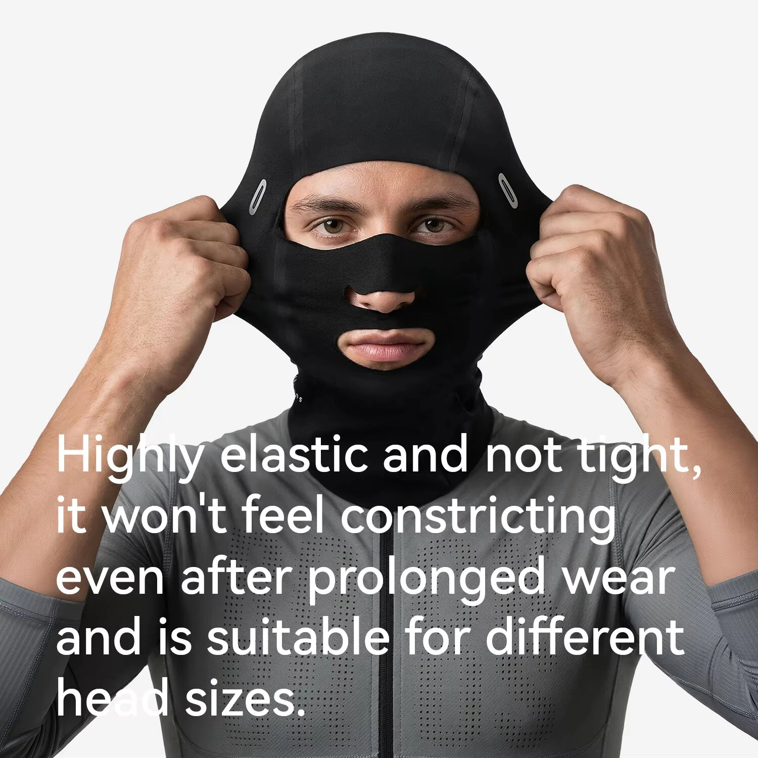 ROCKBROS Ice Silk Sun Protective Full Face Gear UPF 50+ Breathable Balaclava Helmet Liner For Summer Outdoor Cycling Motorcycle — view 5