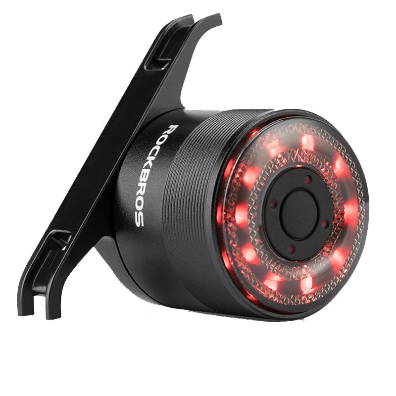ROCKBROS Q1 Bike Taillight 300mAh Battery 5 Lighting Modes IPX5 Waterproof Type-C Rechargeable Colorful Lamp Bicycle Rear Light — view 10