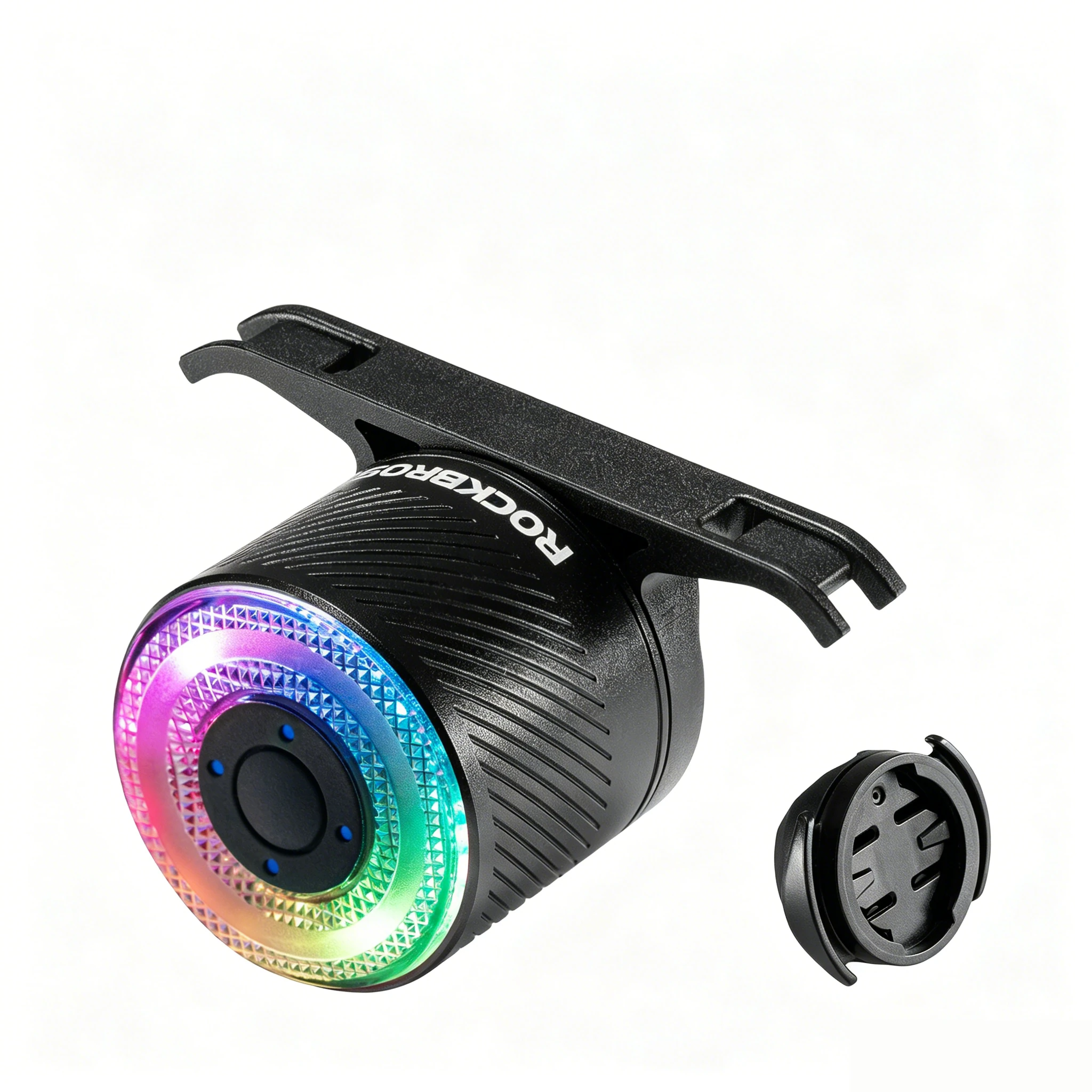 ROCKBROS Q1 Ultra RGB Bike Taillight Waterproof Brake Sensing Bike Rear Light 300mAh Battery Type-C Rechargeable Cycling Safe Taillight — image 1