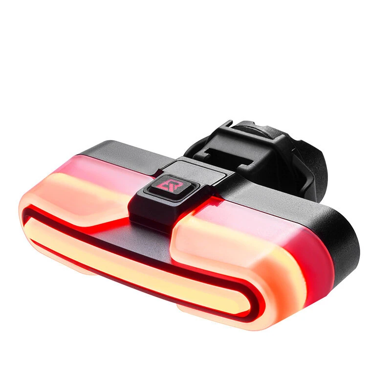 ROCKBROS REX01 Smart Brake Sensing Bike Taillight 500mAh Battery  5 Light Modes USB-C Rechargeable IPX6 Waterproof Bicycle Rear Light with Wireless Remote for Cycling — view 7