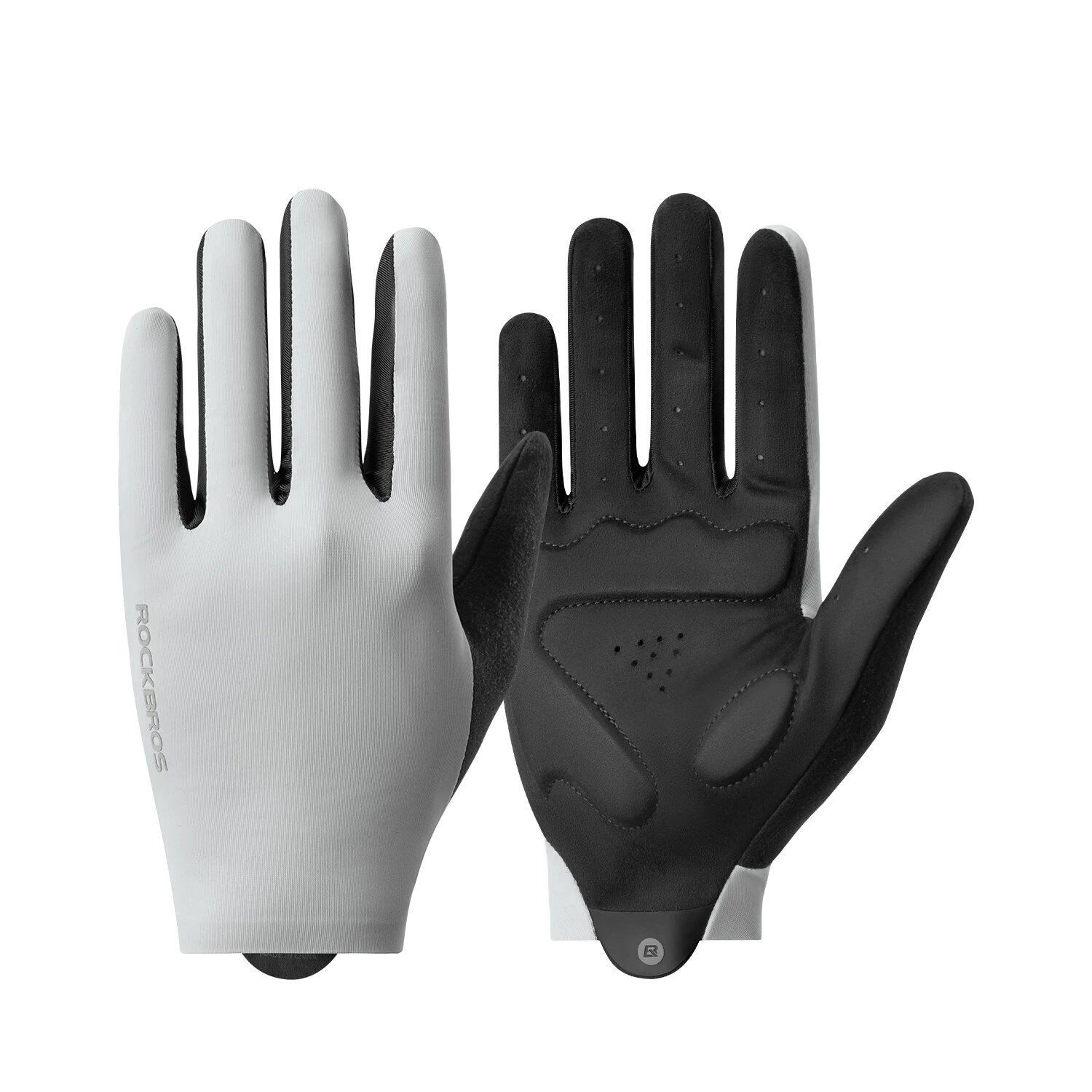 ROCKBROS Shock-absorbing Bicycle Gloves Touchscreen Cycling Gloves Comfy SBR Pad Non-slip Wearable Full-Finger Sports Gloves — ROCKBROS