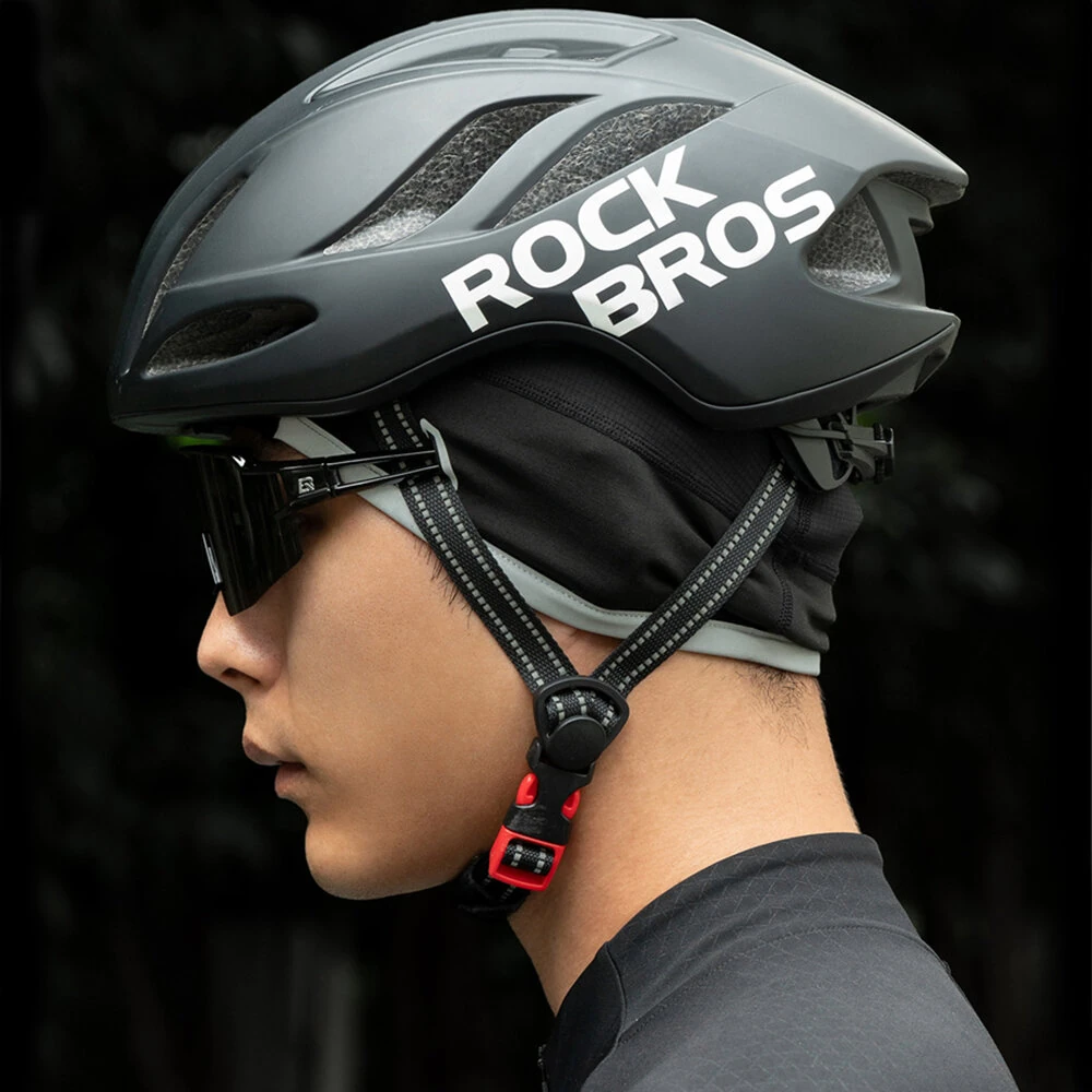 ROCKBROS Warm Cycling Cap Full-coverage Cold-proof Ear Fleece Head Cover Bicycle Sports Hat for Outdoor Winter — view 6