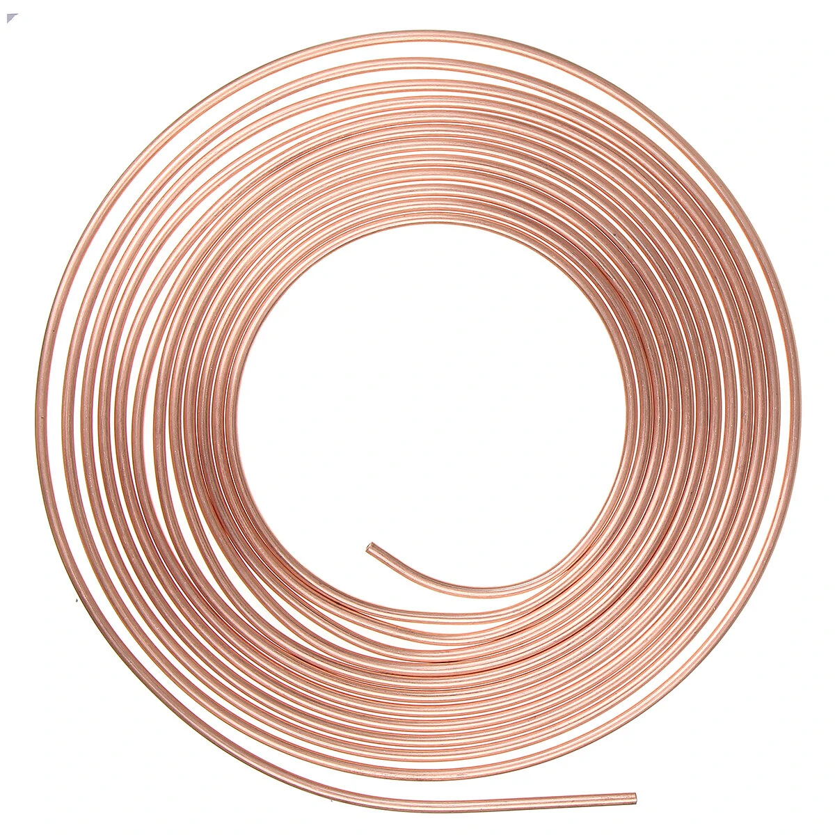 Roll Copper Steel 25 ft. 3/16" Brake Line Pipe Tubing with 20 Pcs Kit Fittings Brake Female Male Nut — view 7