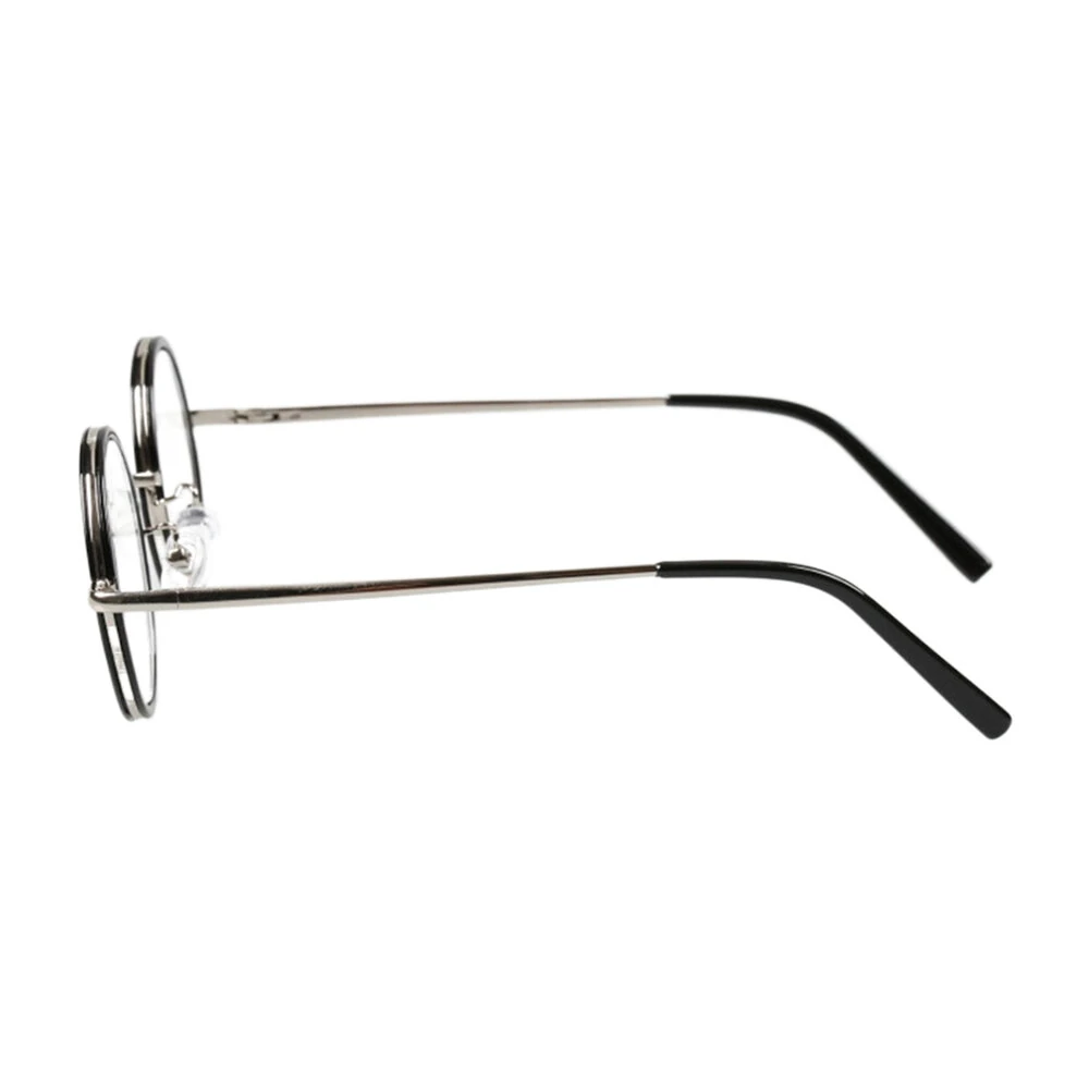 Round Metal Frame Reading Glasses Retro Minimalist Anti-blue Light Presbyopia Eyeglasses — view 7