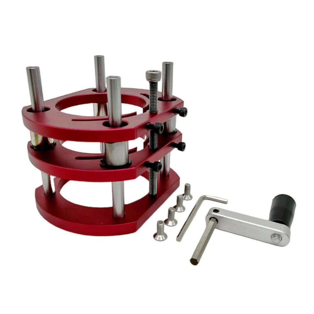 Router Lift for 65mm Motor Router Woodworking Router Table Insert Plate Lift Base Wood Router Workbench Trimmer Tools