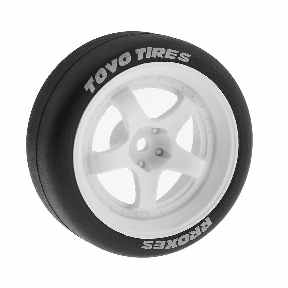 RS 12mm Hex RC Car Wheel Tires for 1/10 Tamiya TT02 XV01 HSP Kyosho Wltoys Remote Control Parts — view 4