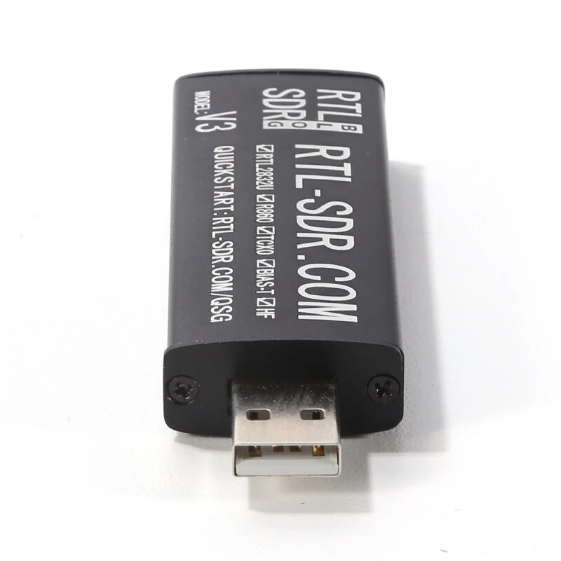 RTL-SDR Blog RTL SDR V3 R820T2 RTL2832U 1PPM TCXO SMA RTLSDR Software Defined Radio with Multipurpose Dipole Antenna — view 3