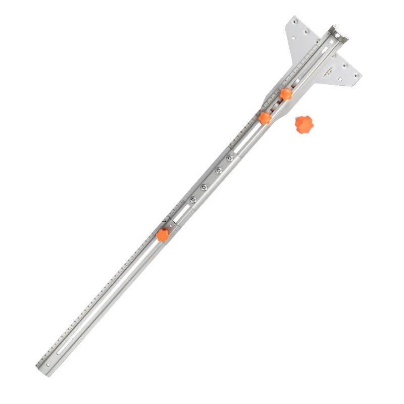 RUITOOL Router Circle Cutting Jig Trimmer Guide Rail Extendable To 831mm Stainless Steel Pulley Fence For Woodworking Slotting Arc And Edge Work — view 3
