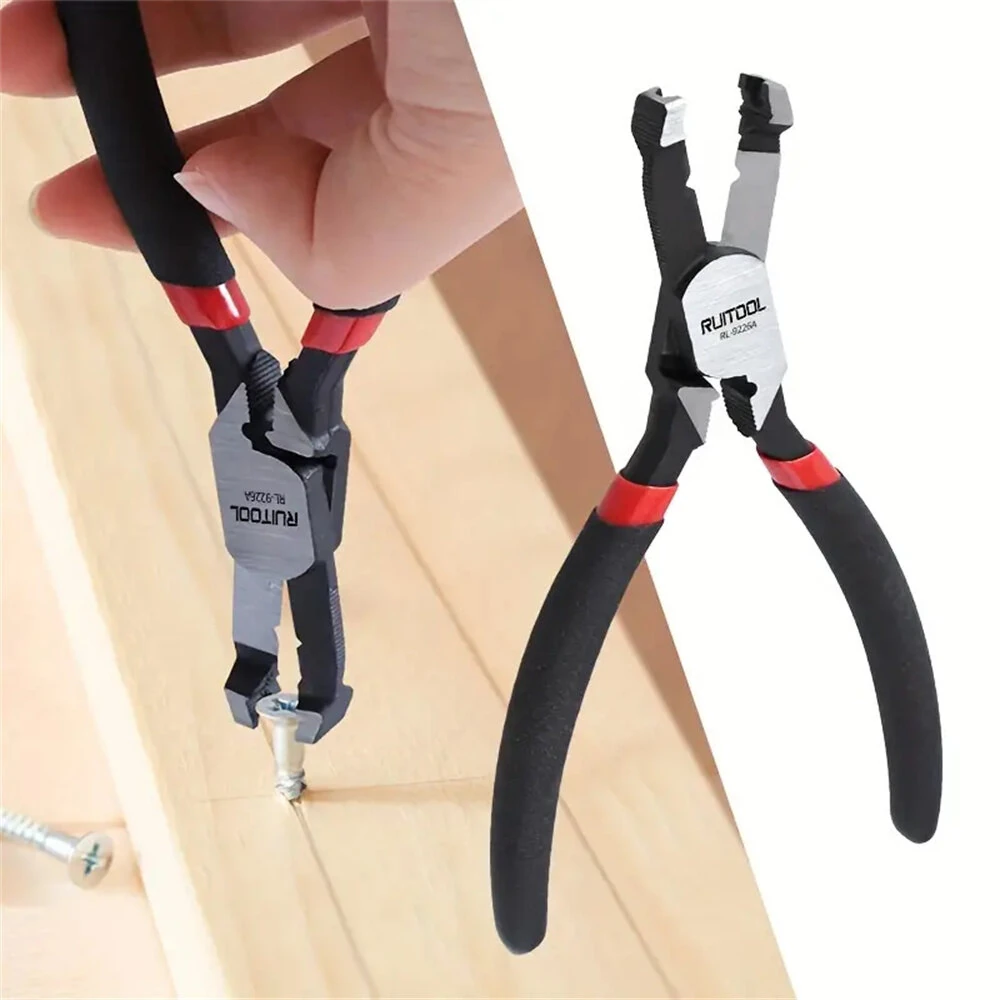 RUITOOL Woodworking Screw Extractor Pliers Stripped Screw Remover Tool with Non-slip Jaws for Quick Removal of Damaged or Rusted Fasteners — view 2