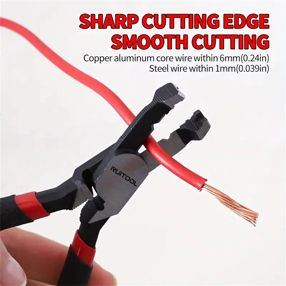 RUITOOL Woodworking Screw Extractor Pliers Stripped Screw Remover Tool with Non-slip Jaws for Quick Removal of Damaged or Rusted Fasteners — view 6