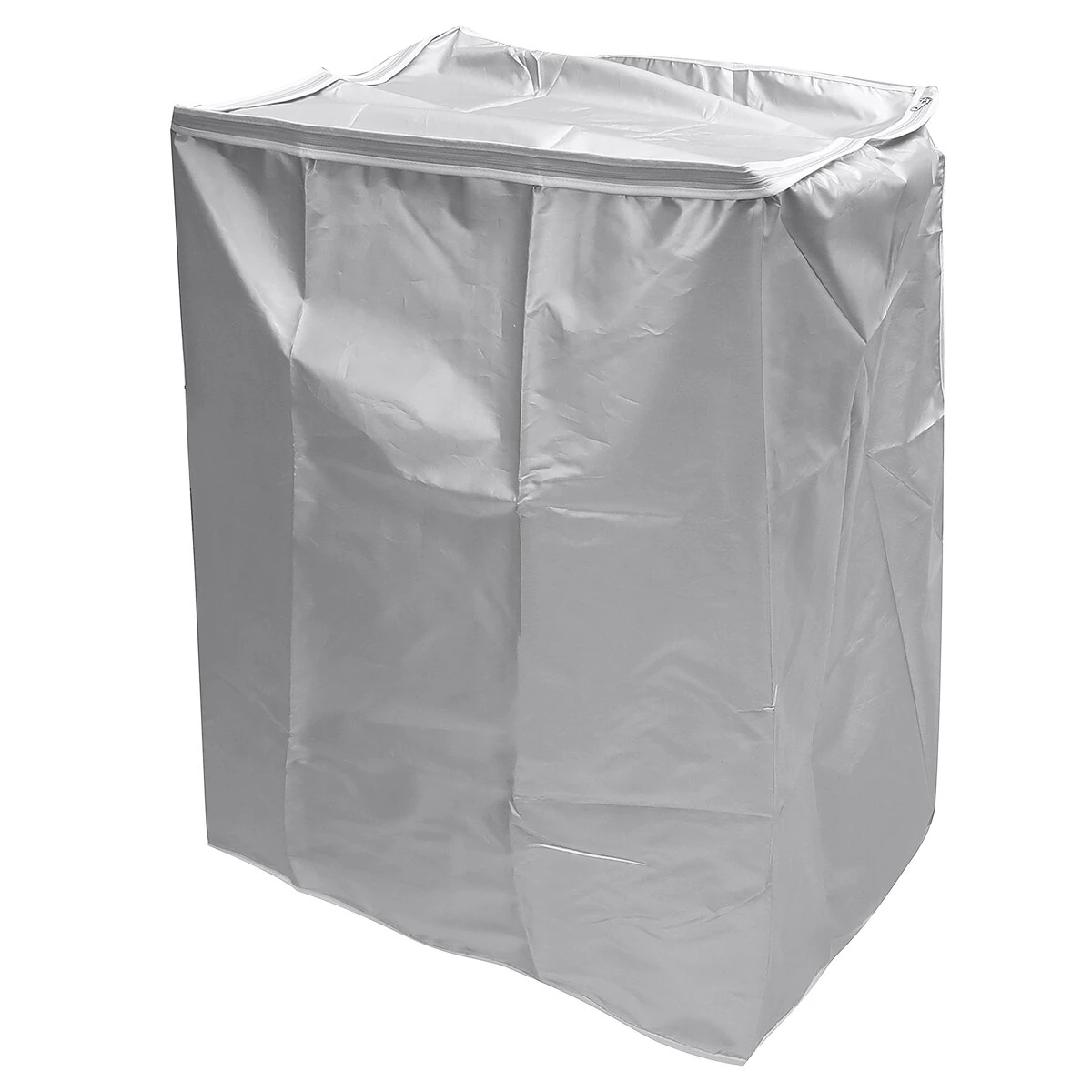 S/M/L/XL Washing Machine Zippered Cover Waterproof Dustproof Sunproof Case Protector — view 2