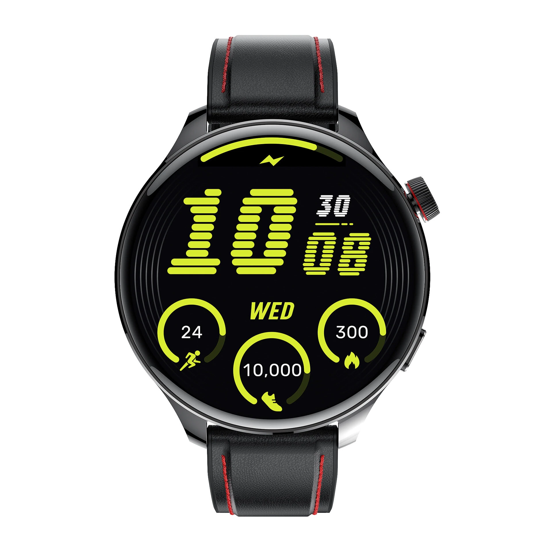 S669 1.75-inch AMOLED Display GPS 800mAh Massive Battery bluetooth Call Heart Rate Blood Oxygen Monitor Sleep Monitoring Breathing Training Multi-sport Modes Smart Watch — image 1