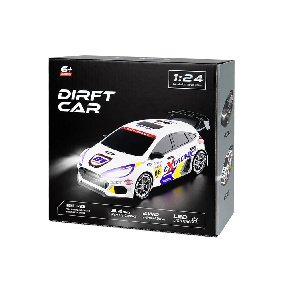 S805/S806 RTR 1/24 2.4G 4WD Drift RC Car Dual Speed Transmission High-Speed Vehicle Model Half Proportional Control — view 3