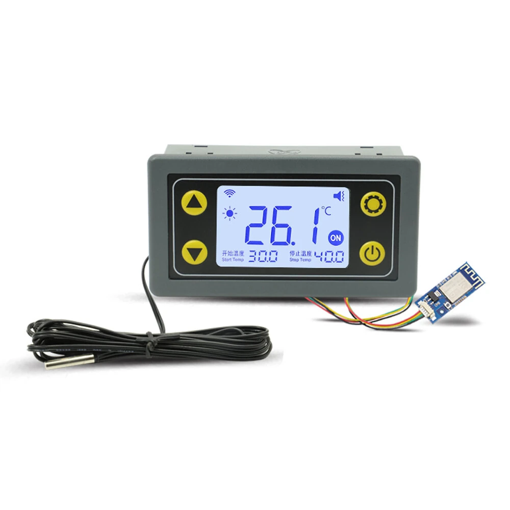 SA10/SA10-W AC110-220V 10A Remote WiFi Thermostat Temperature Controller Digital Display Thermostat — Pricio