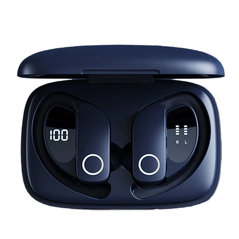 SANAG Z9 TWS Earphone bluetooth Earphone HiFi Stereo Deep Bass Dual Microphones CVC Call Noise Cancelling Power Display IPX5 Waterproof Earhooks Sports Headphones