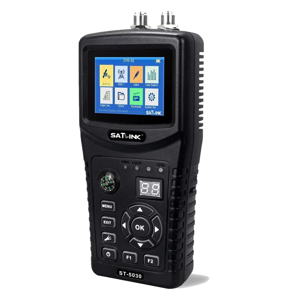 SATLINK ST-5032 Satellites Finder Meter Support DVB-S2/S DVB-T2/T DVB-C Cable Signal Finder Better VF-6800P WS-6933 V8 Finder2 — view 6