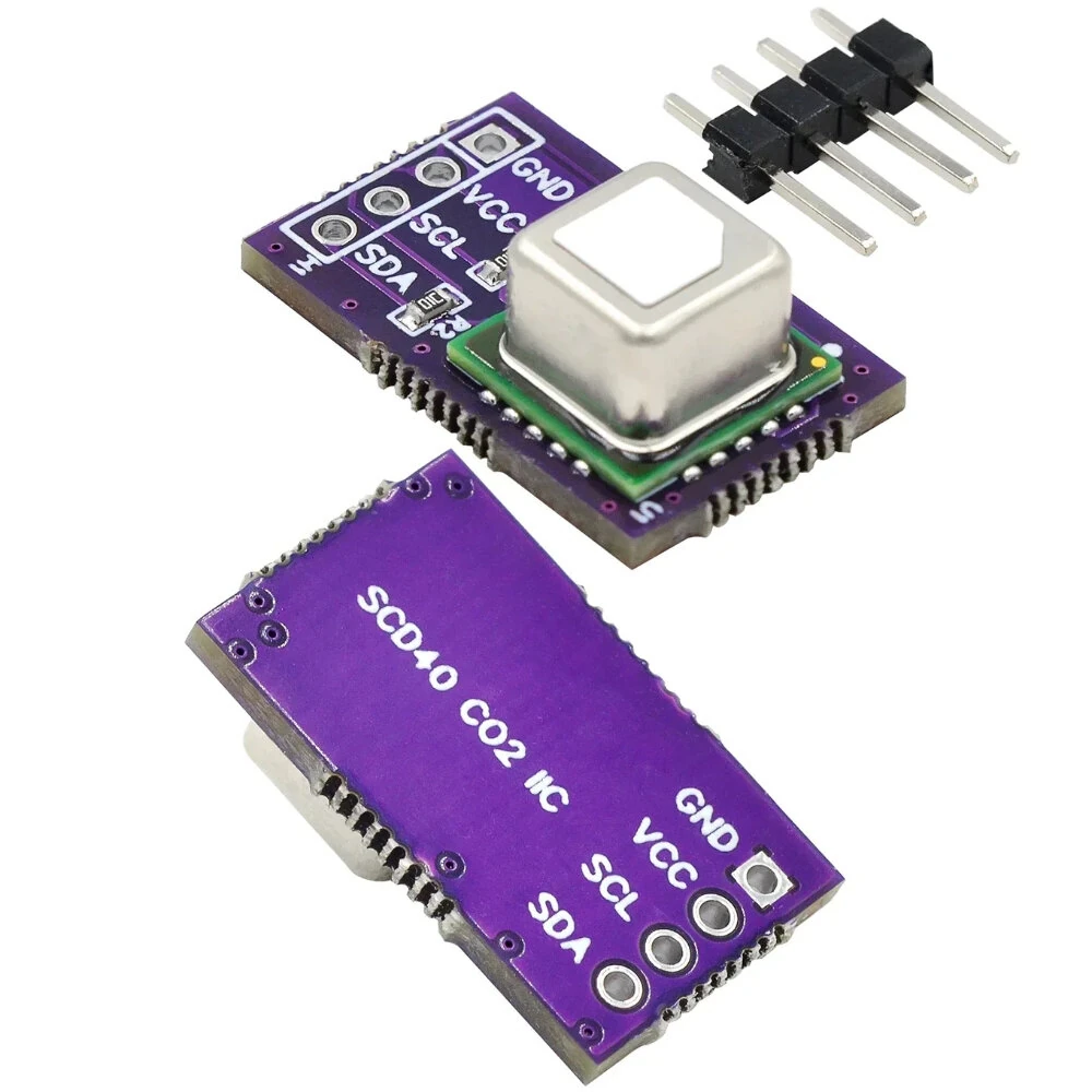 SCD40 SCD41 Gas Detect Sensor CO2 Temperature Humidity Monitor High Accuracy I2C Interface Low Power Consumption — view 5