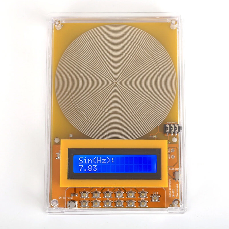 Schumann Wave Signal Generator 0.01Hz-100kHz Adjustable Pure Sine Wave Oscillator 7.83Hz Resonance Frequency Programmable Frequency Generator — view 2