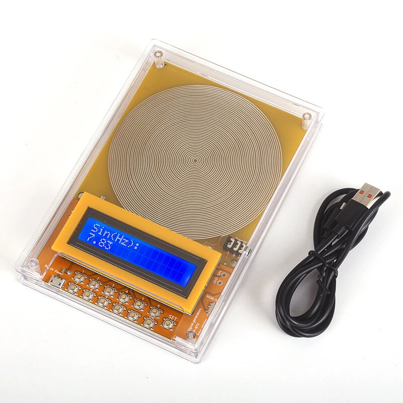 Schumann Wave Signal Generator 0.01Hz-100kHz Adjustable Pure Sine Wave Oscillator 7.83Hz Resonance Frequency Programmable Frequency Generator — view 6