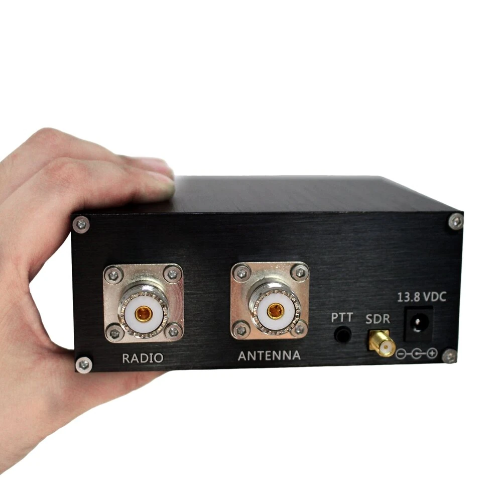 SDR Transceiver Switch Antenna Sharer TR Switch Box 100W DC 160MHz Aluminum Alloy Box — view 3
