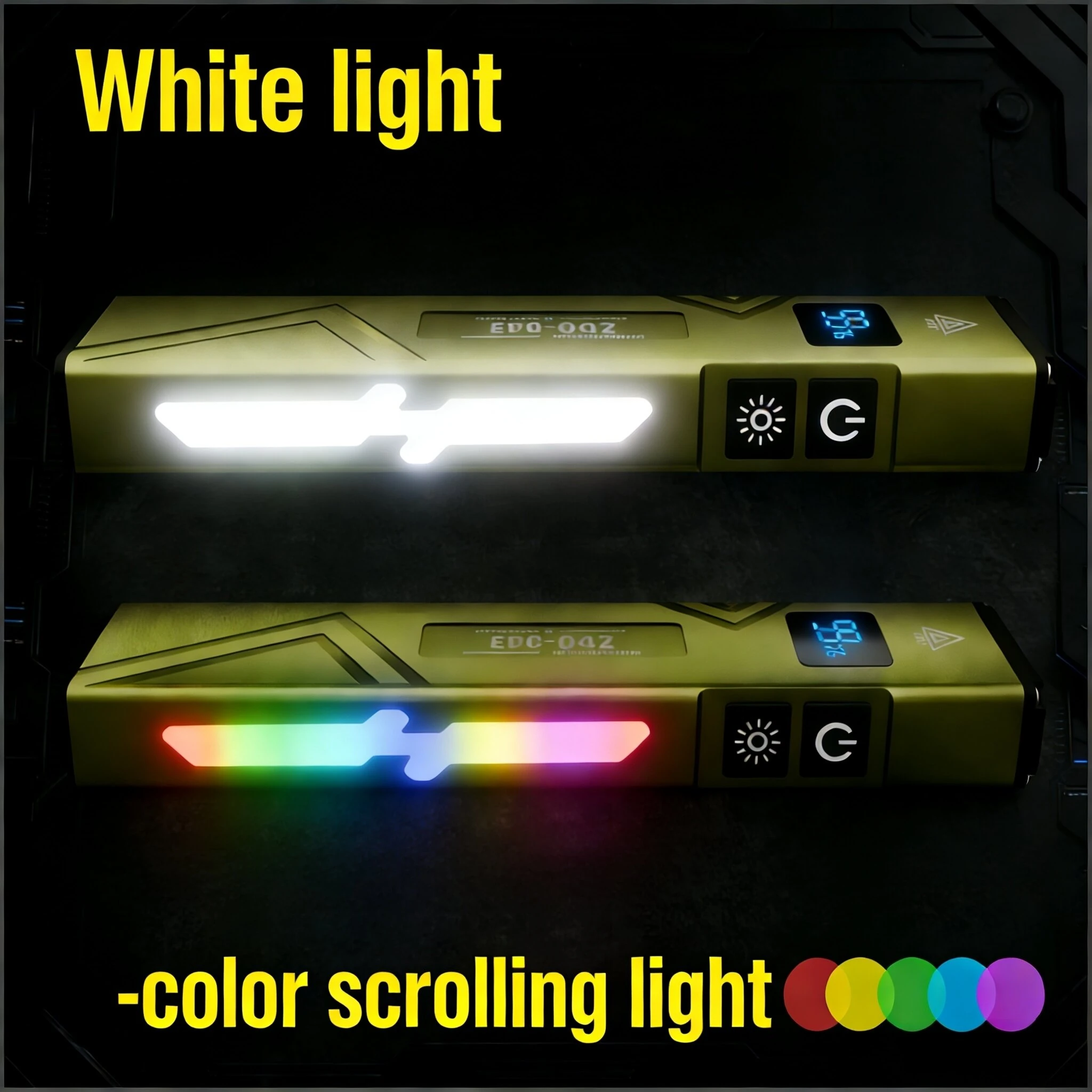 SEEKNITE EDC Mini Work Light Double-Sided Type-C Rechargeable Outdoor High-Intensity Flashlight Magnetic and Portable — view 4