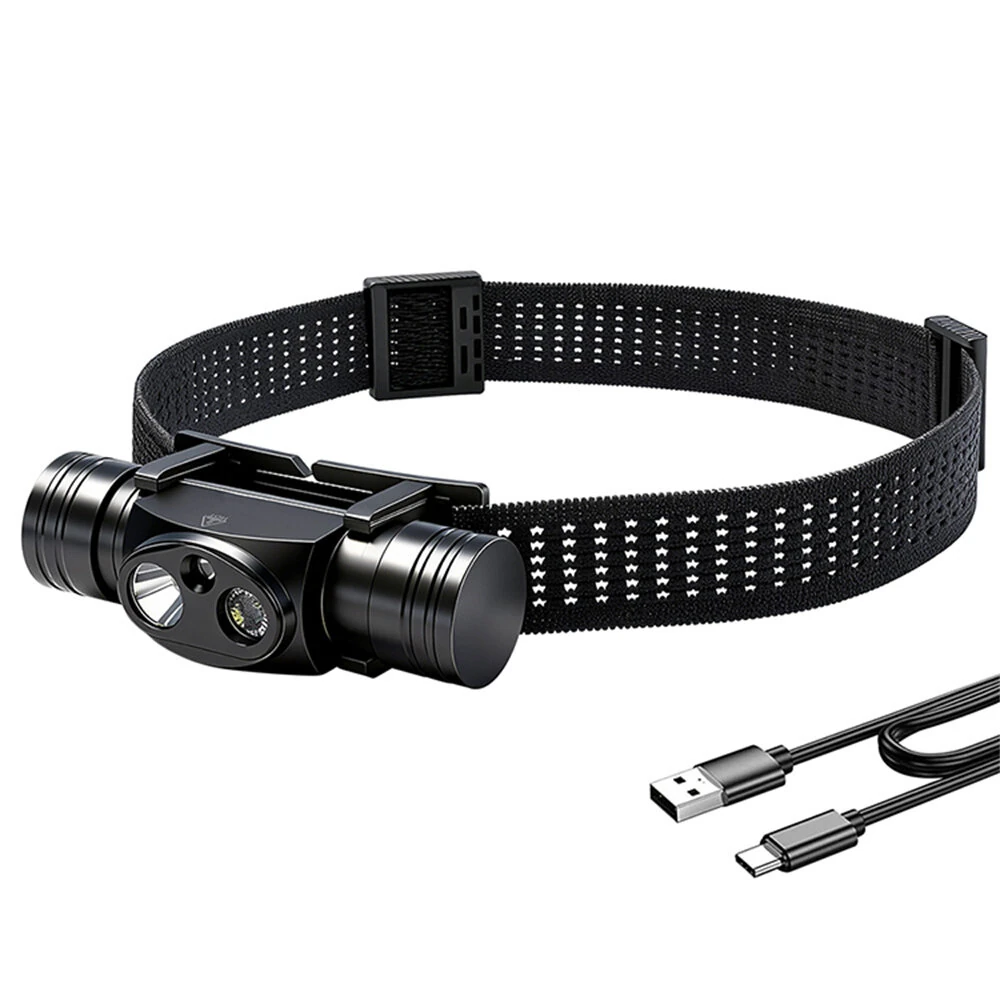 SEEKNITE HP440 Aluminum Alloy Headlamp Strong Light Long Range High Light Waterproof Rechargeable Long Life Headlamp Camping Headlight — view 2