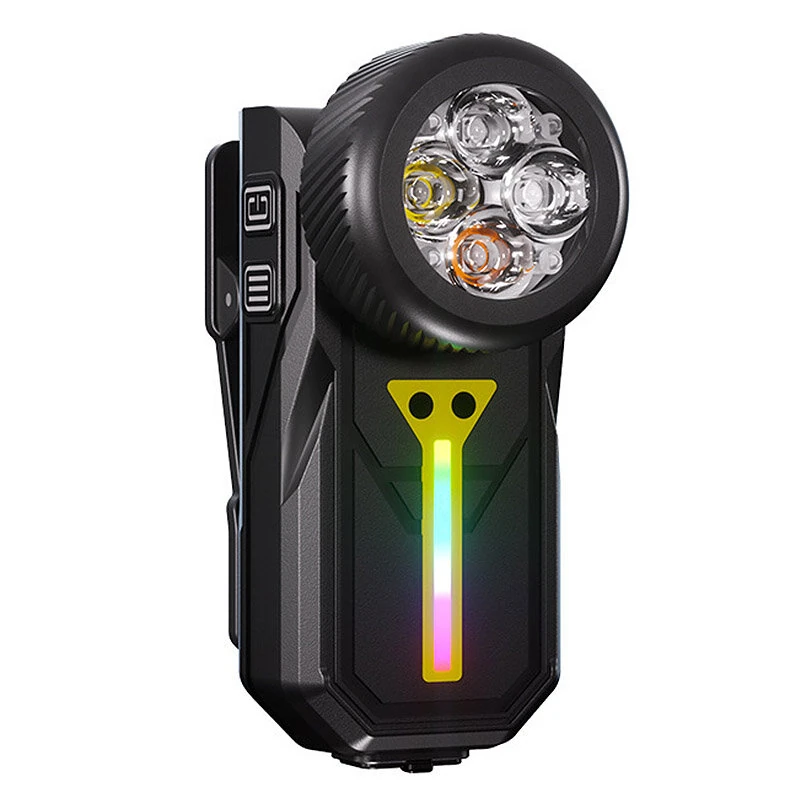 SEEKNITE K370 Magnetic LED Keychain with 4 Color LED Headlamp Gesture Control 90° Rotation Waterproof Design Type-C Rechargeable Camping Flashlight — view 7