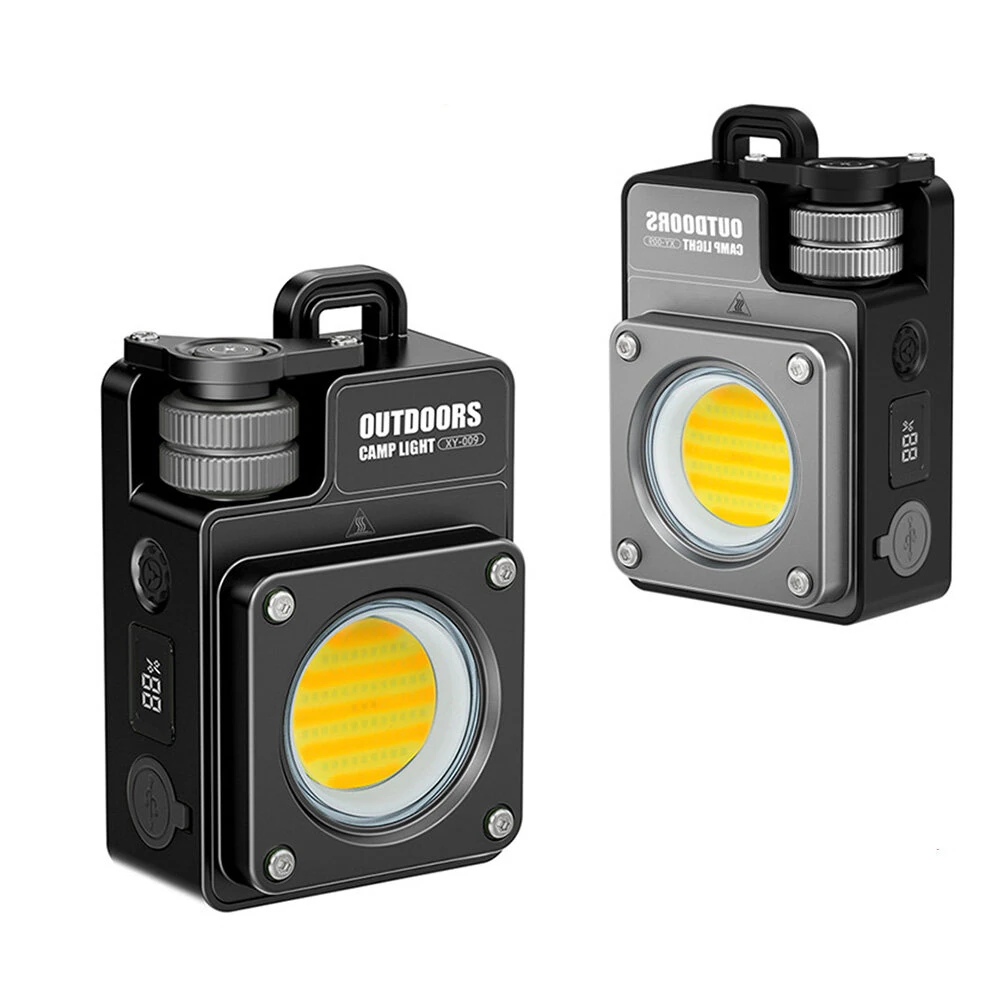 SEEKNITE USB Rechargeable LED Camping Lantern with Magnetic Base and Multi-Source COB Work/Repair Light for Outdoor Use — SEEKNITE