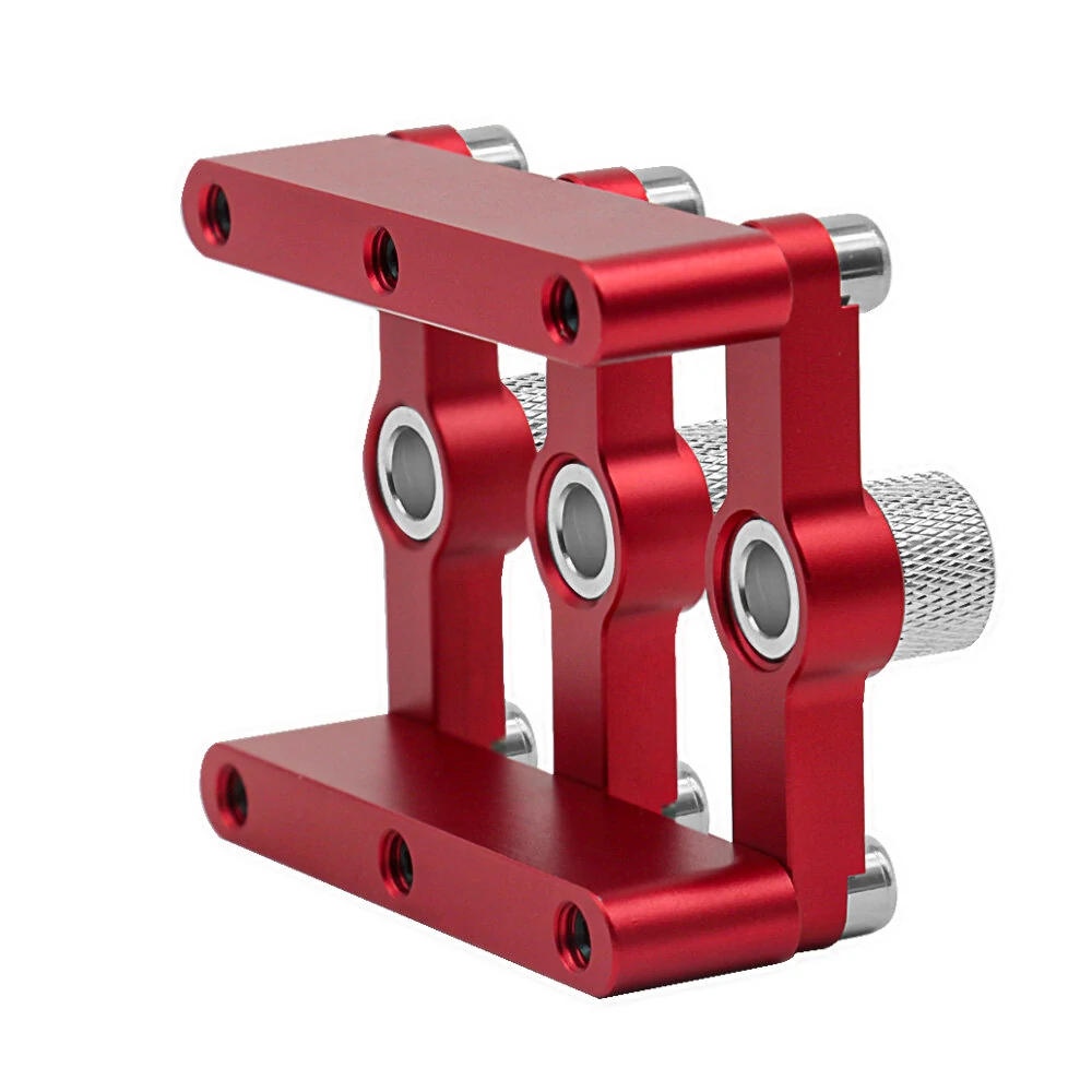 Self Centering Dowelling Jig Woodworking Joinery Hole Drill Guide Wood Dowel Hole Positioner Locator with 3-10mm Drill Sleeves — view 5