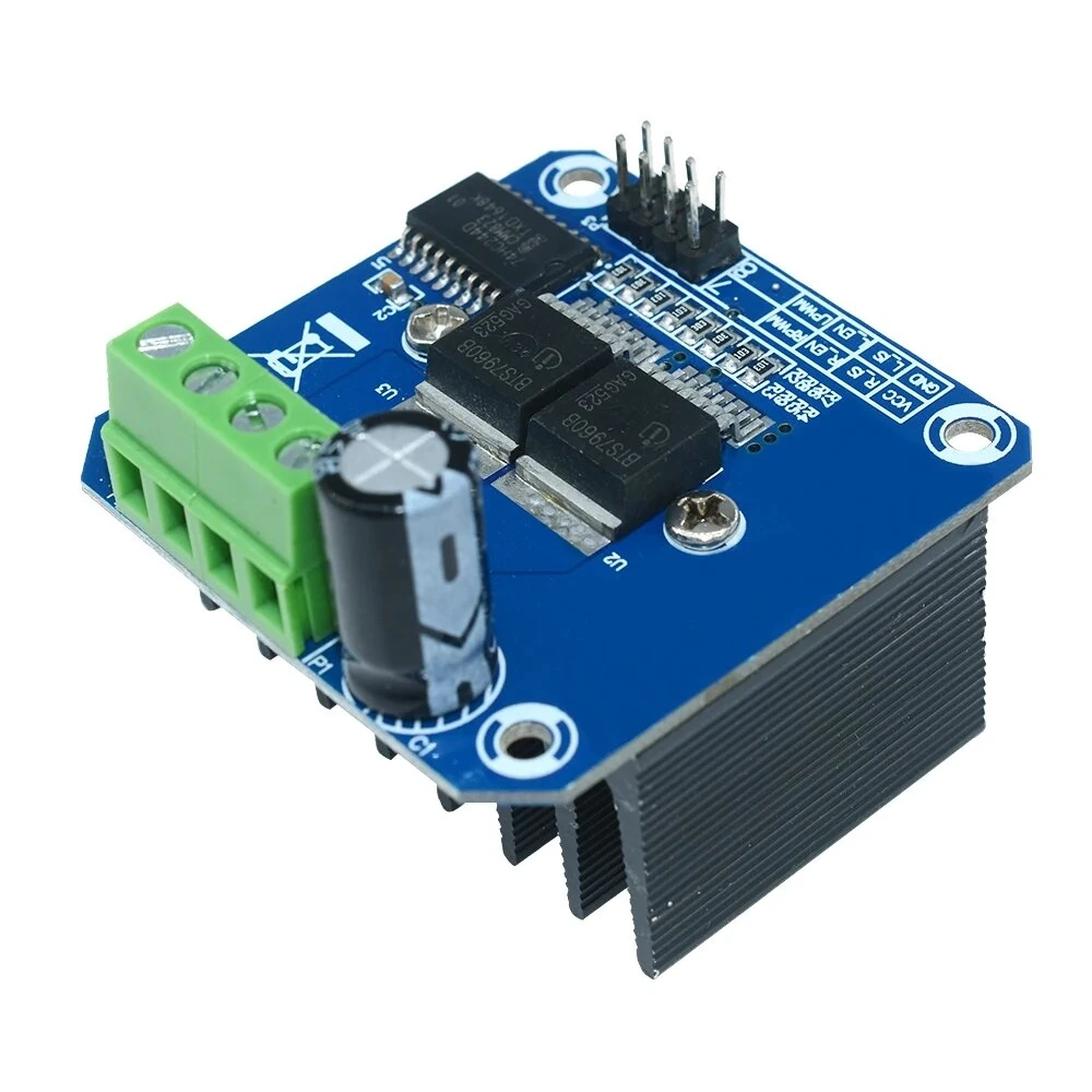 Semiconductor BTS7960B 5V 43A H-bridge Motor Driver Module Geekcreit for Arduino - products that work with official Arduino boards — view 5