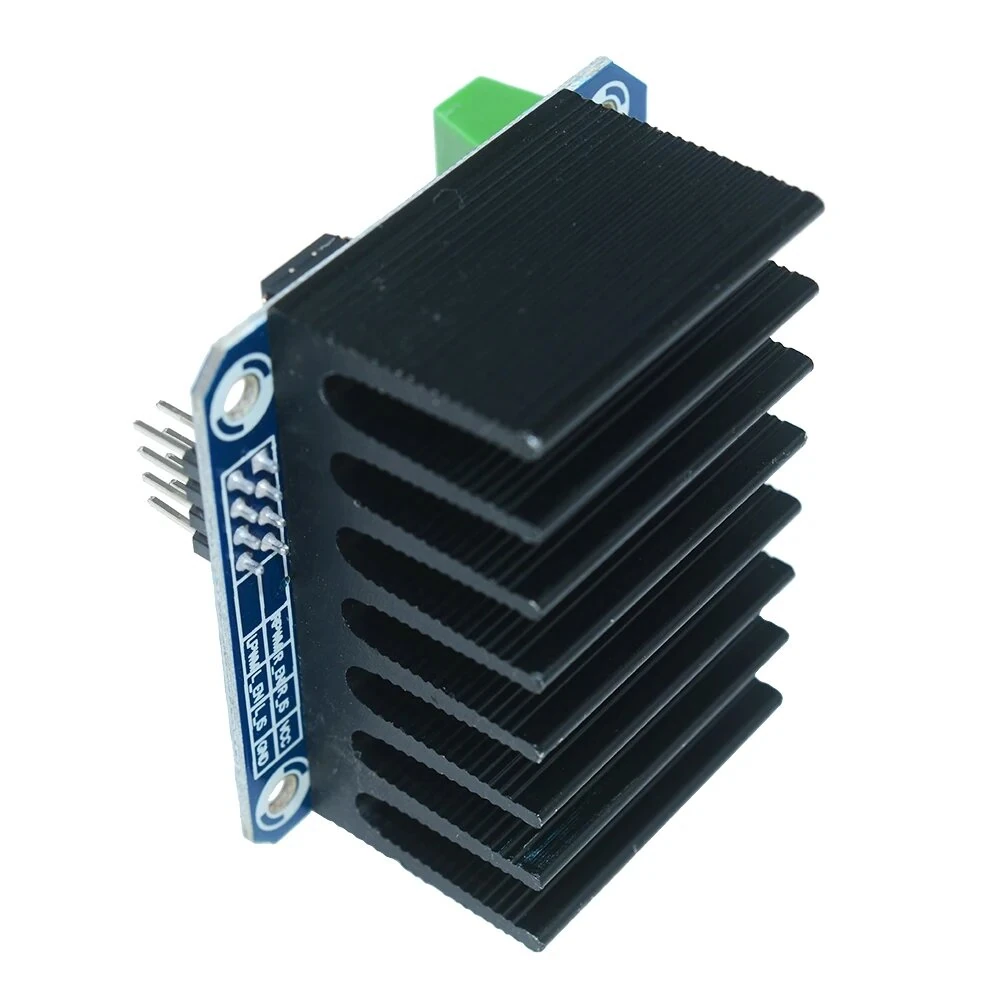 Semiconductor BTS7960B 5V 43A H-bridge Motor Driver Module Geekcreit for Arduino - products that work with official Arduino boards — view 7