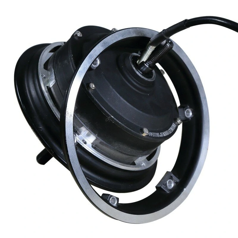 Separable Electric Scooter Motor Wheel Hub Ring Side Cover Spare Parts for LAOTIE ES19 Scooter — view 3