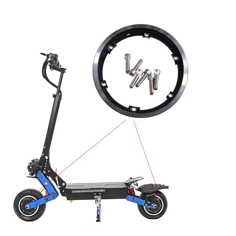 Separable Electric Scooter Motor Wheel Hub Ring Side Cover Spare Parts for LAOTIE ES19 Scooter — view 5