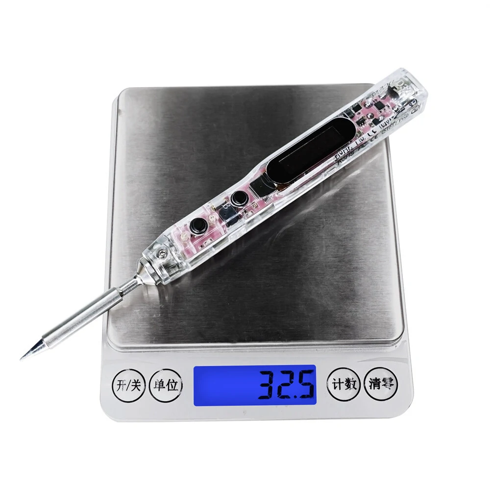 SEQUER SI012 Pro Max TS-B2 Portable OLED Soldering Iron with Color Ambience Light Chinese English and Russian Menu Applicable TS Soldering Iron Tips Support PD — view 10